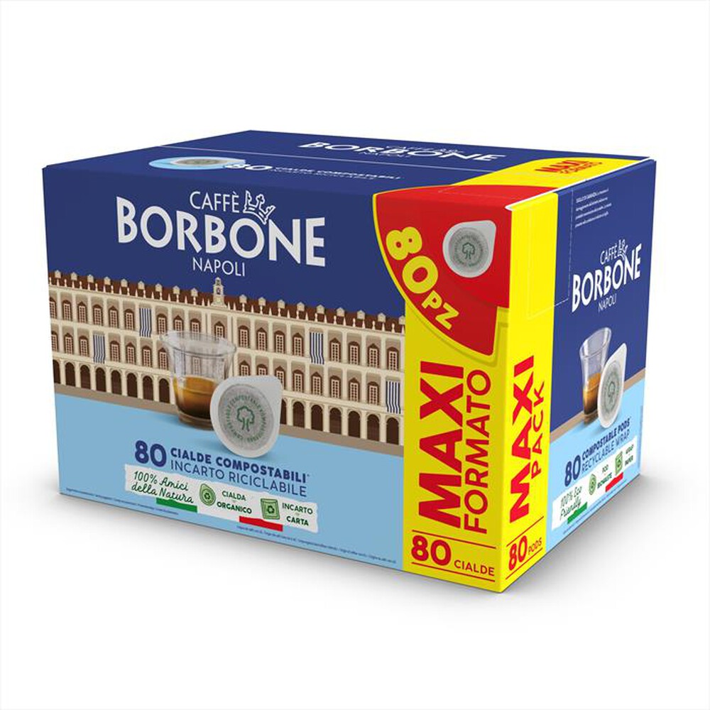 CAFFE BORBONE - Cialda Miscela Decisa 80pz-Multicolore