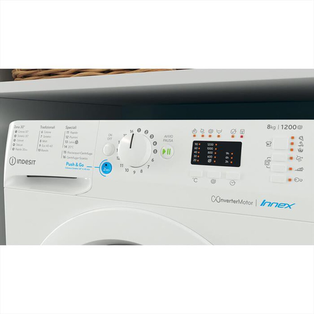 "INDESIT - Lavatrice BWA 81284X W IT N 8 Kg Classe C"