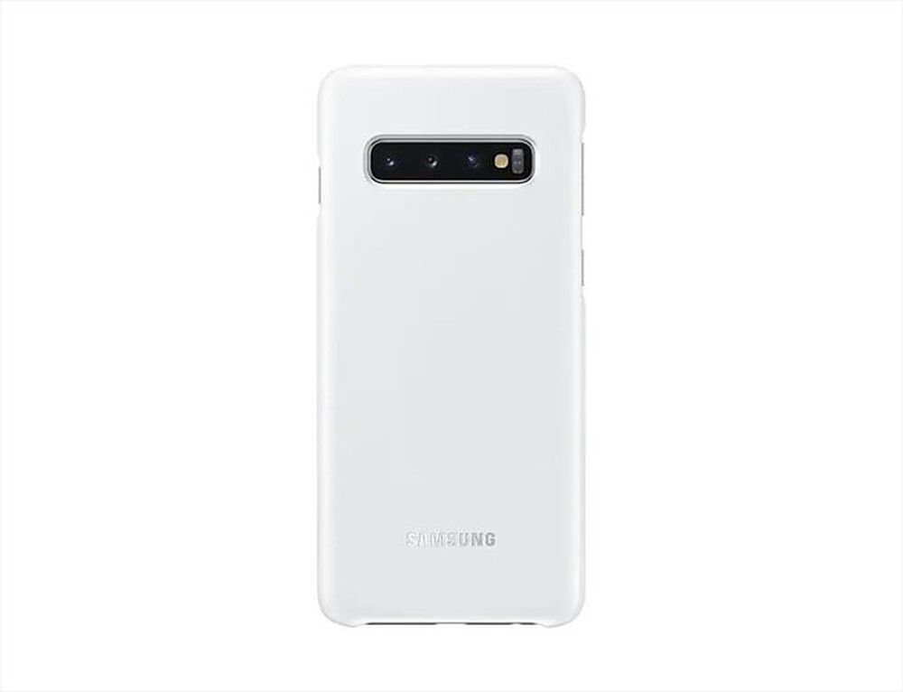 "SAMSUNG - LED BACK COVER GALAXY S10-WHITE"