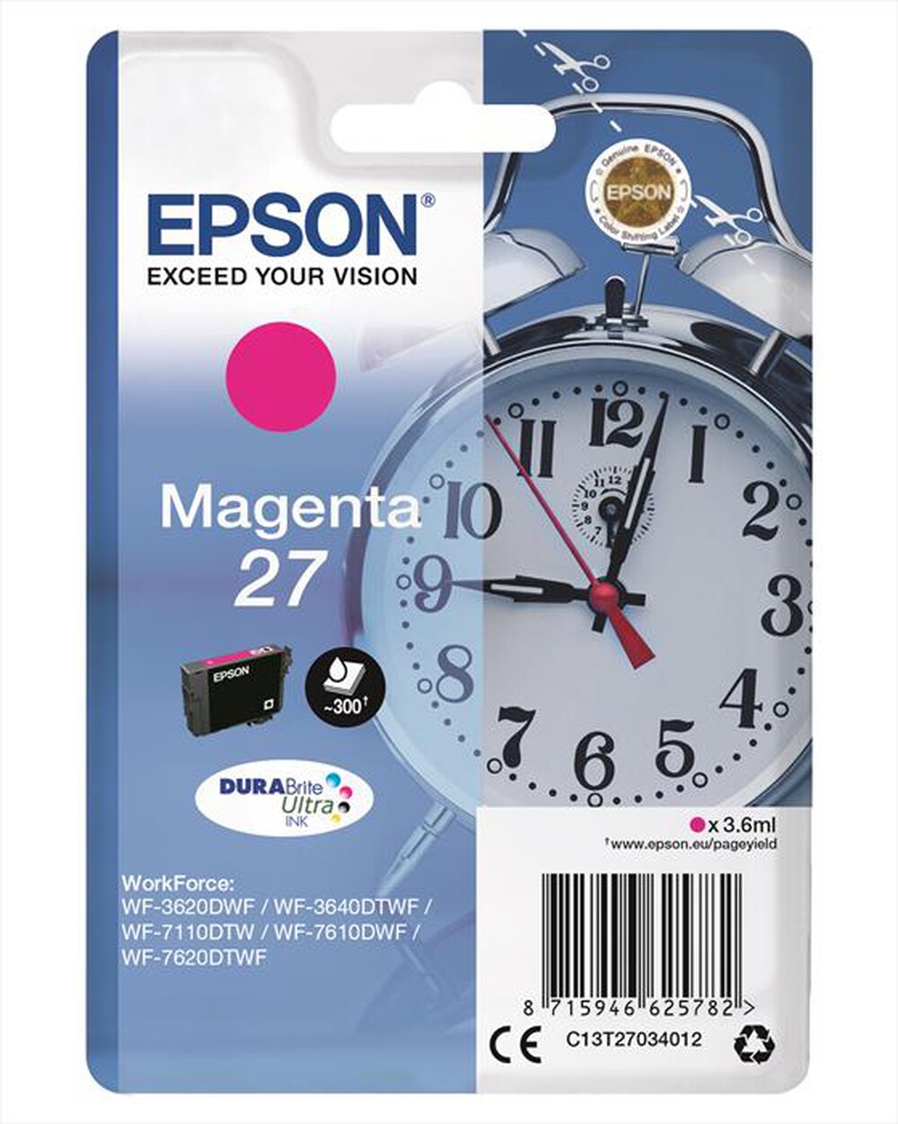 "EPSON - C13T27034022 - Magenta"