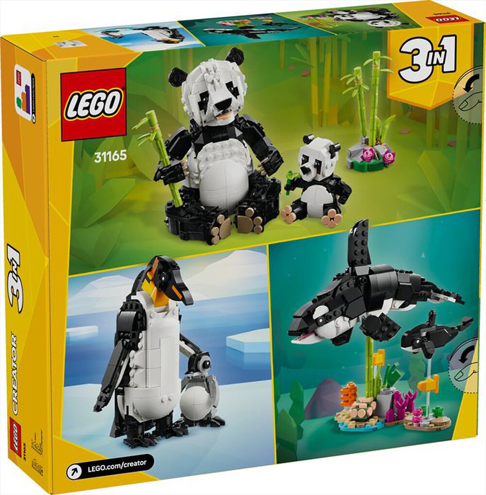 Immagine del prodotto LEGO - CREATOR Animali selvatici: famiglia di panda 31165
