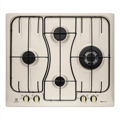 ELECTROLUX - Piano cottura a gas RGG6243LON 4 fuochi 59,4cm-SABBIA