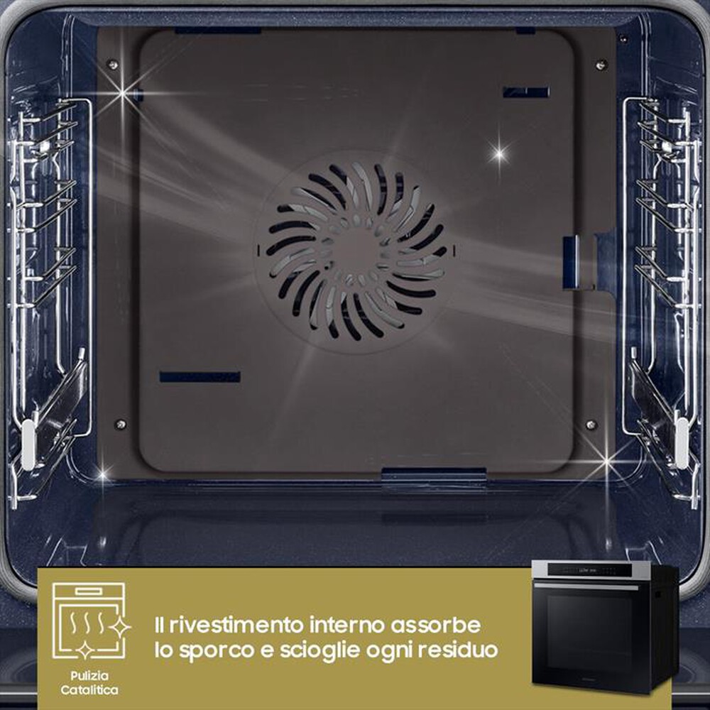 Immagine del prodotto SAMSUNG - Forno incasso elettrico NV7B4040VBB/U5 Classe A+-black inox