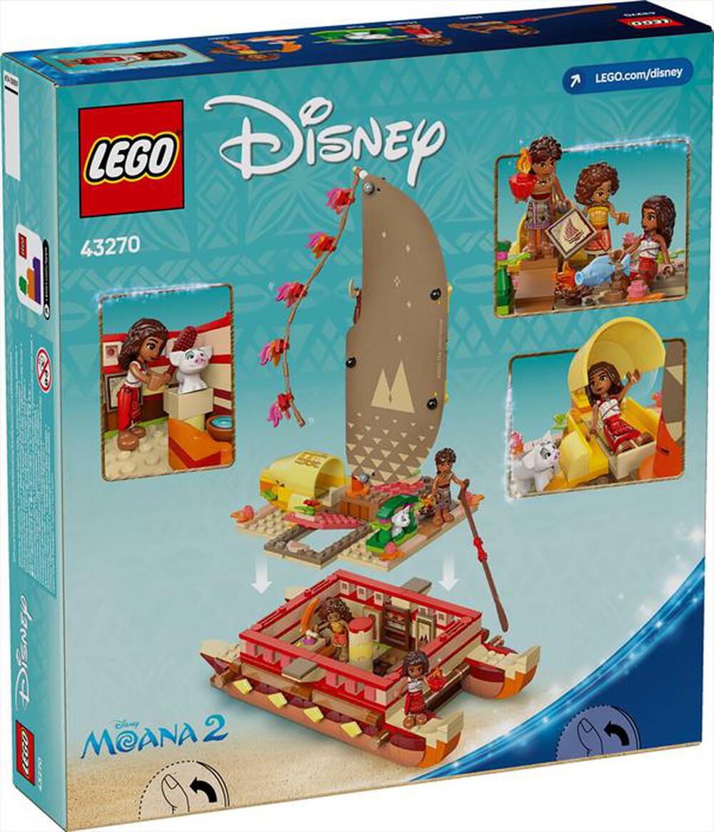 Immagine del prodotto LEGO - DISNEY PRINCESS La canoa di Vaiana 43270