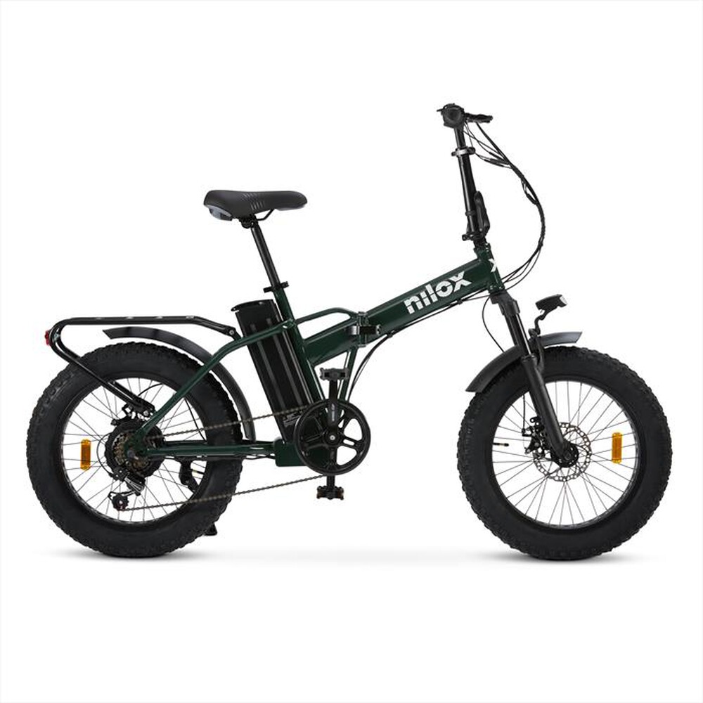 "NILOX - Fat bike X8 PRO-Verde cacciatore"