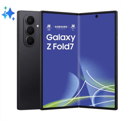SAMSUNG - Galaxy Z Fold7 12+1TB-Jet Black