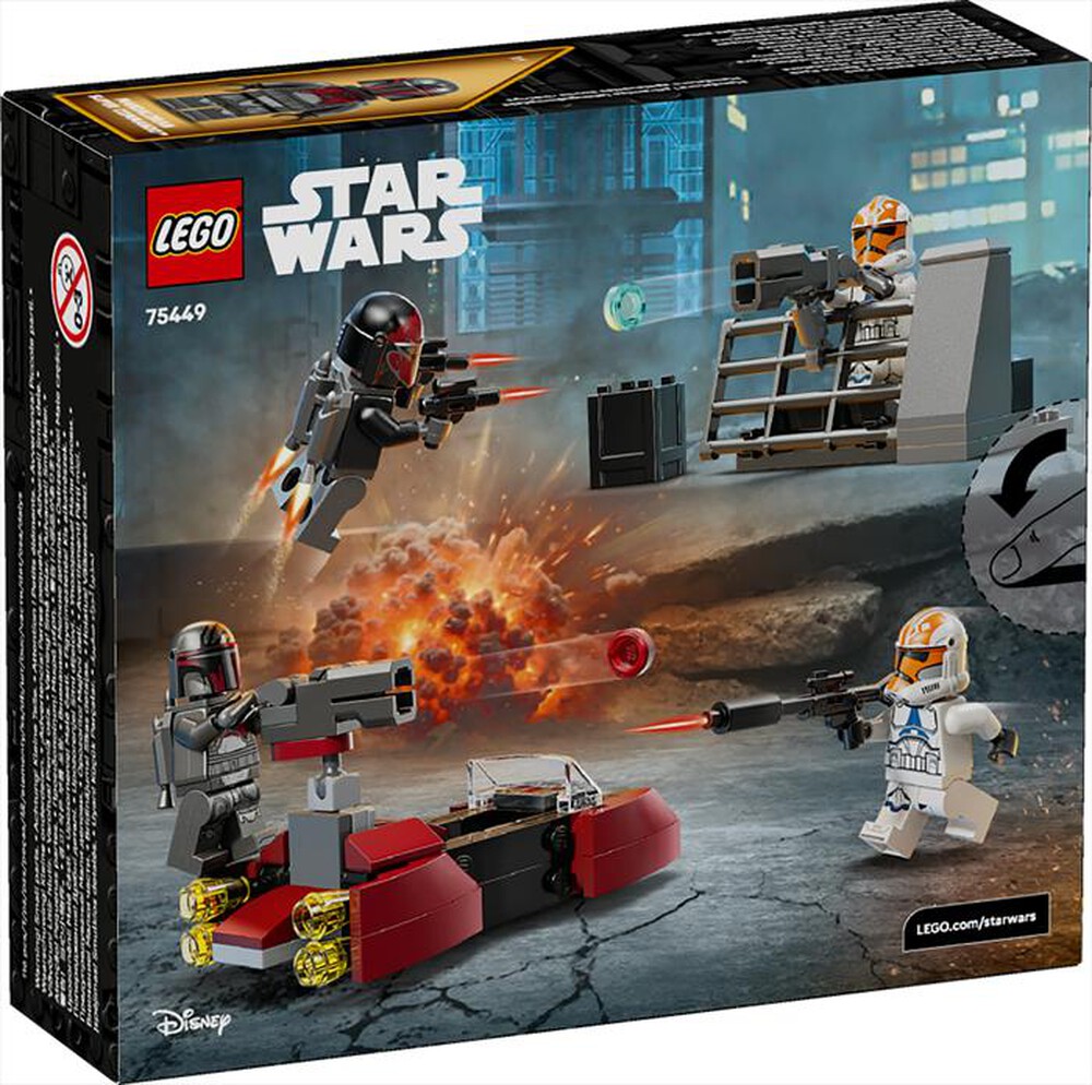 Immagine del prodotto LEGO - STAR WARS Battle Pack Assedio di Mandalore - 75449-Multicolore
