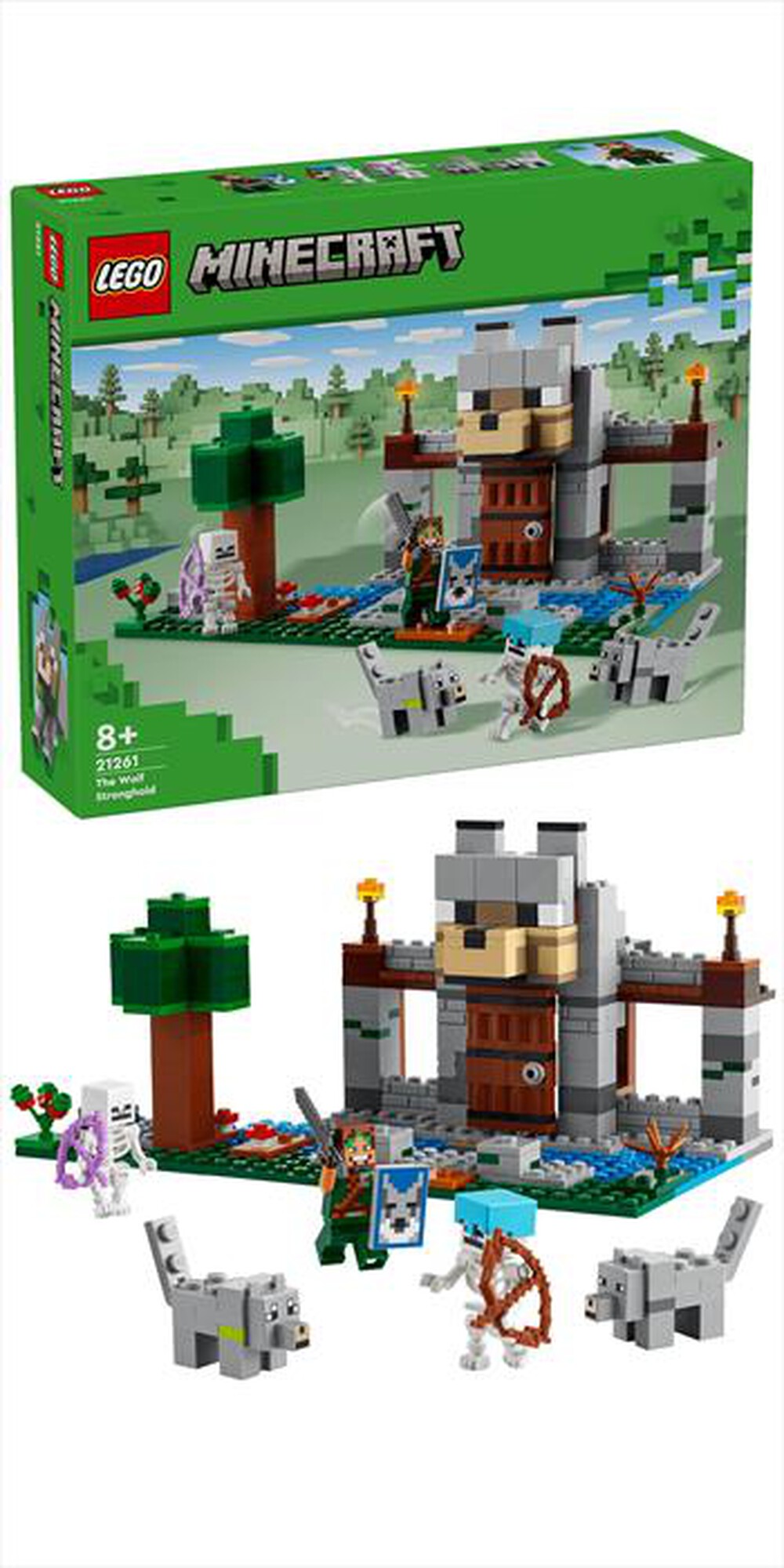 Immagine del prodotto LEGO - MINECRAFT Il castello del Lupo 21261