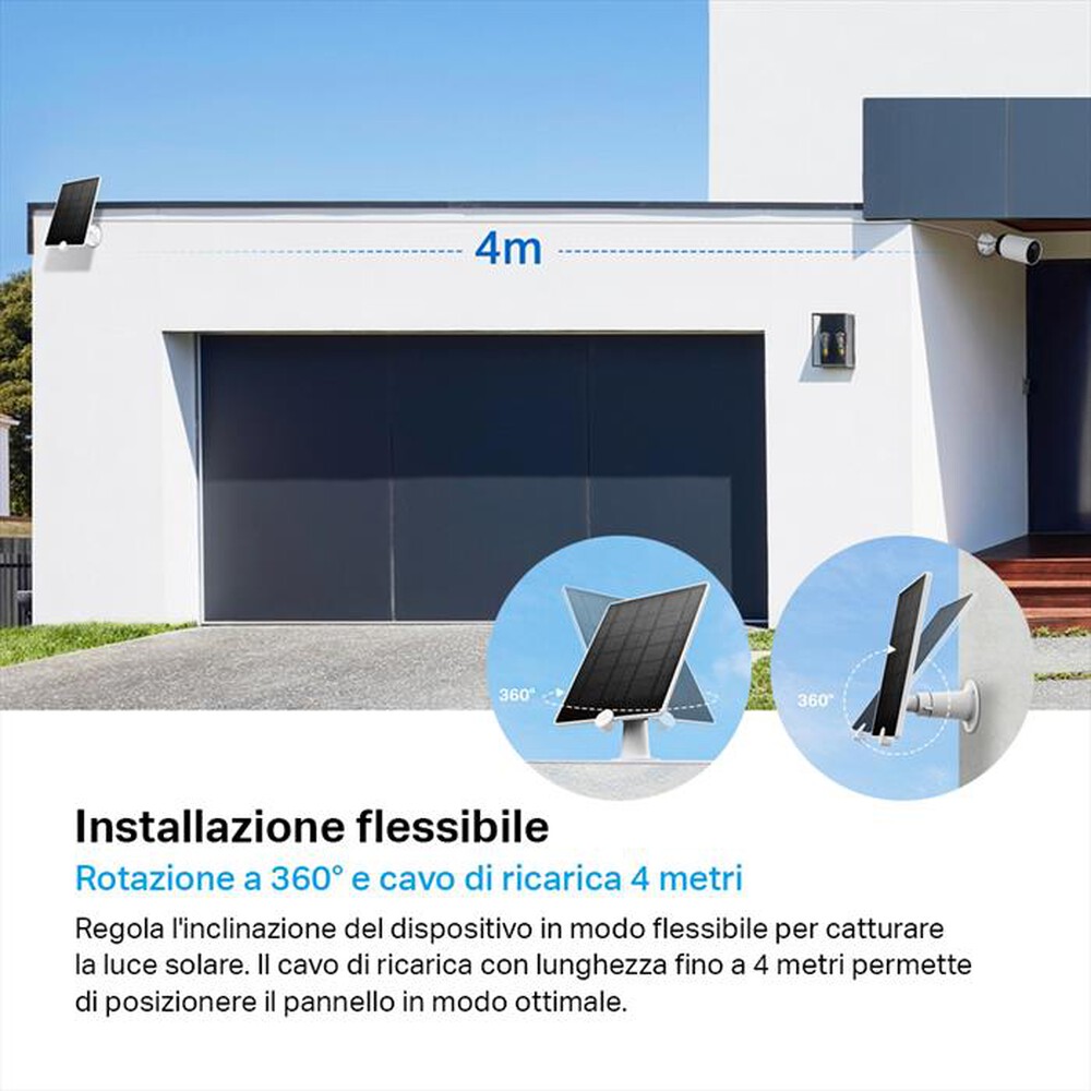 Immagine del prodotto TP-LINK - PANNELLO SOLARE PER TELECAMERE SMART A BATTERIA