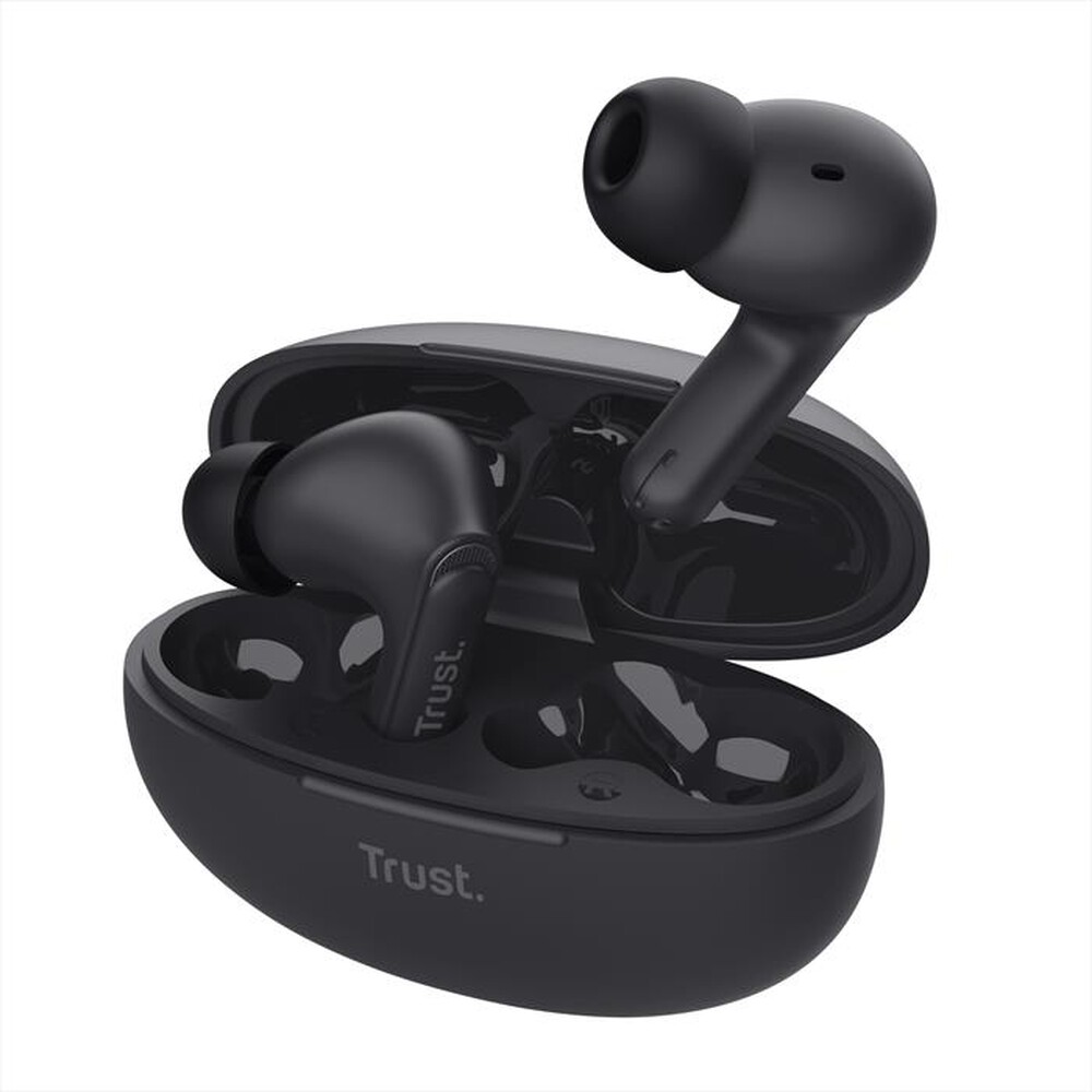 "TRUST - Auricolare bluetooth YAVI ENC-Black"