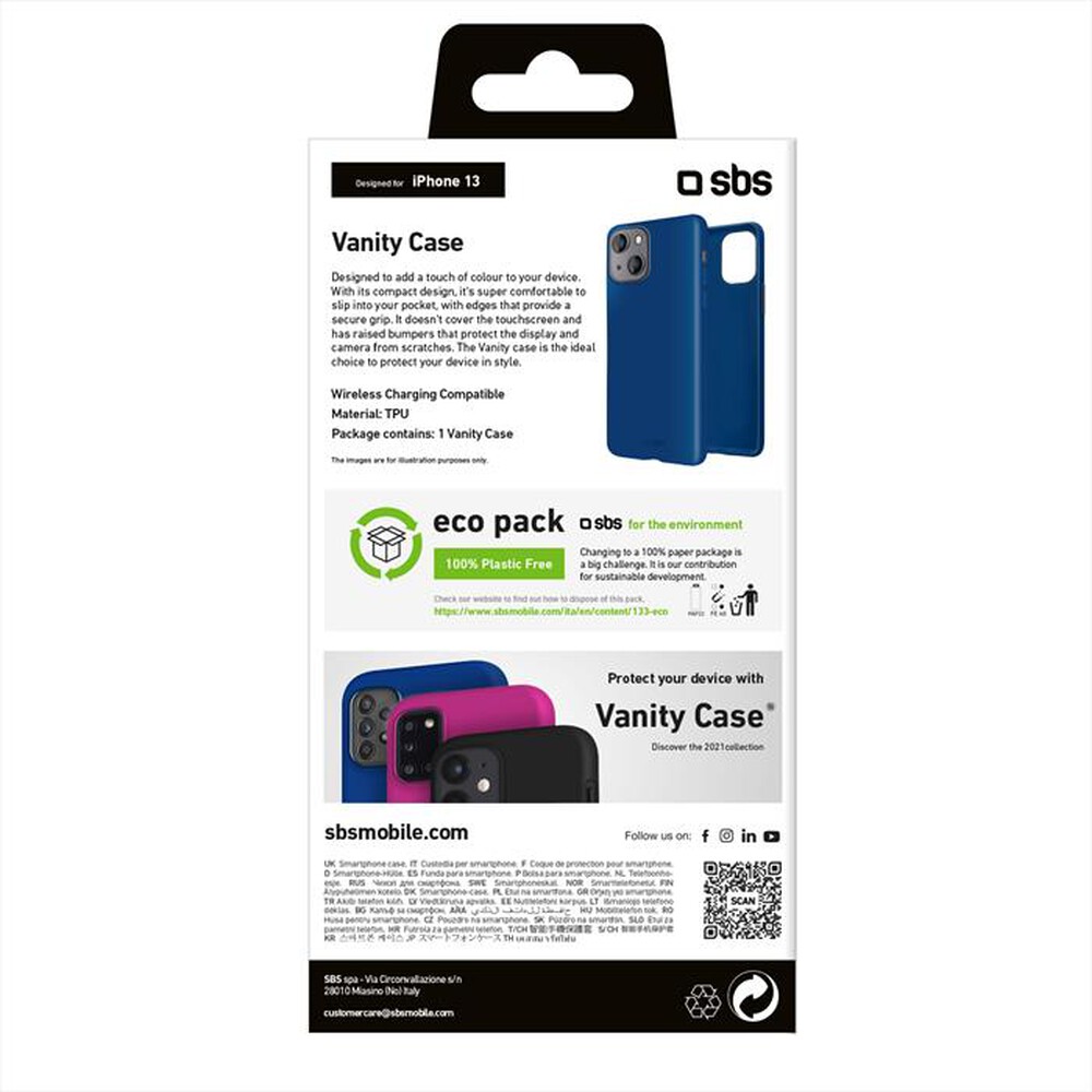 "SBS - TECOVVANIP1361DB-Blu"