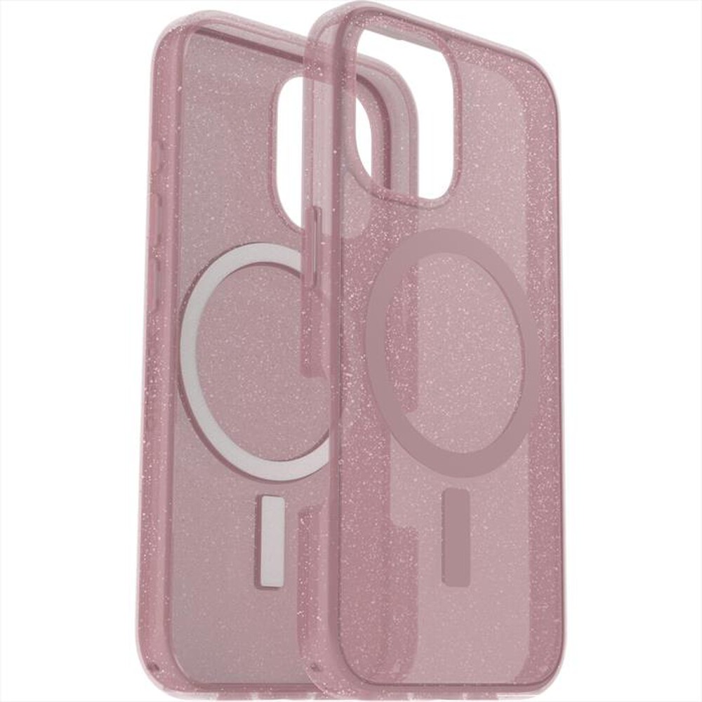 "OTTERBOX - SYMMETRY CLEAR MAGSAFE CUSTODIA APPLE IPHONE 16-Rosa"