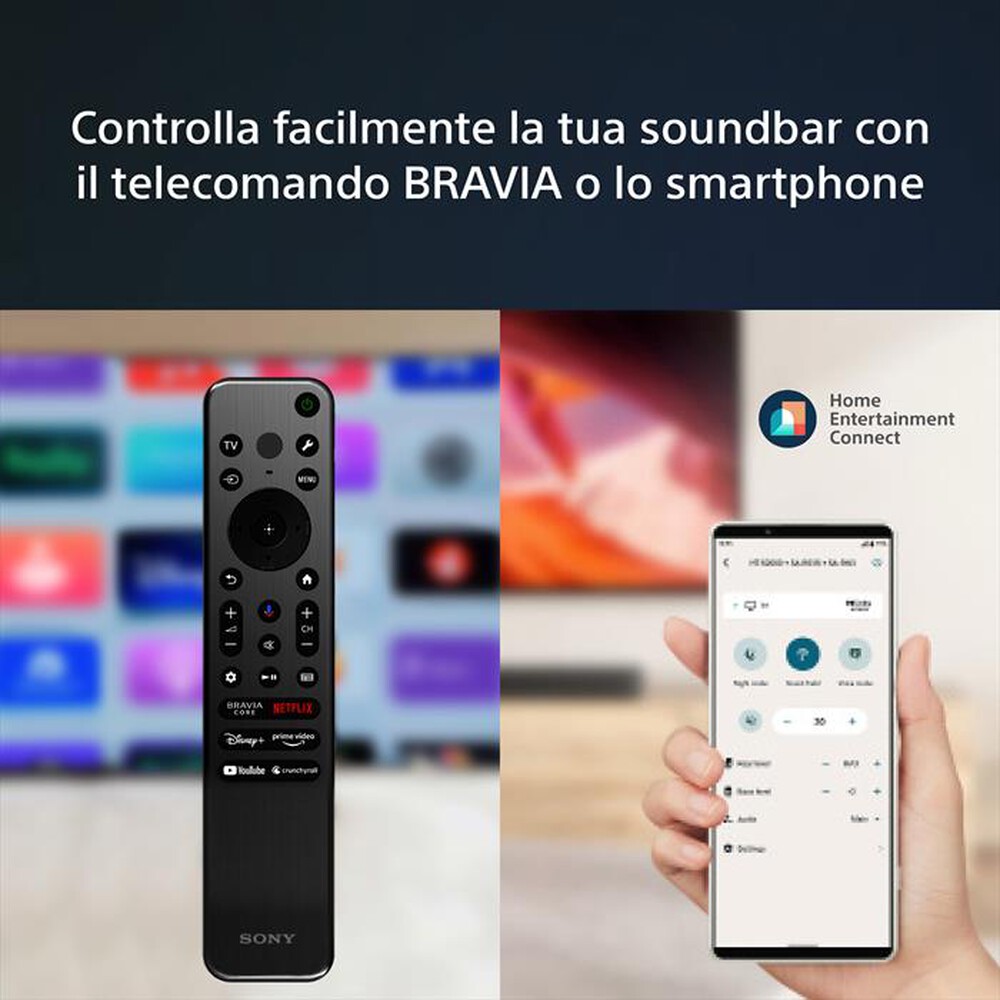 Immagine del prodotto SONY - Soundbar 3.1 HTS2000.CEL-Nero