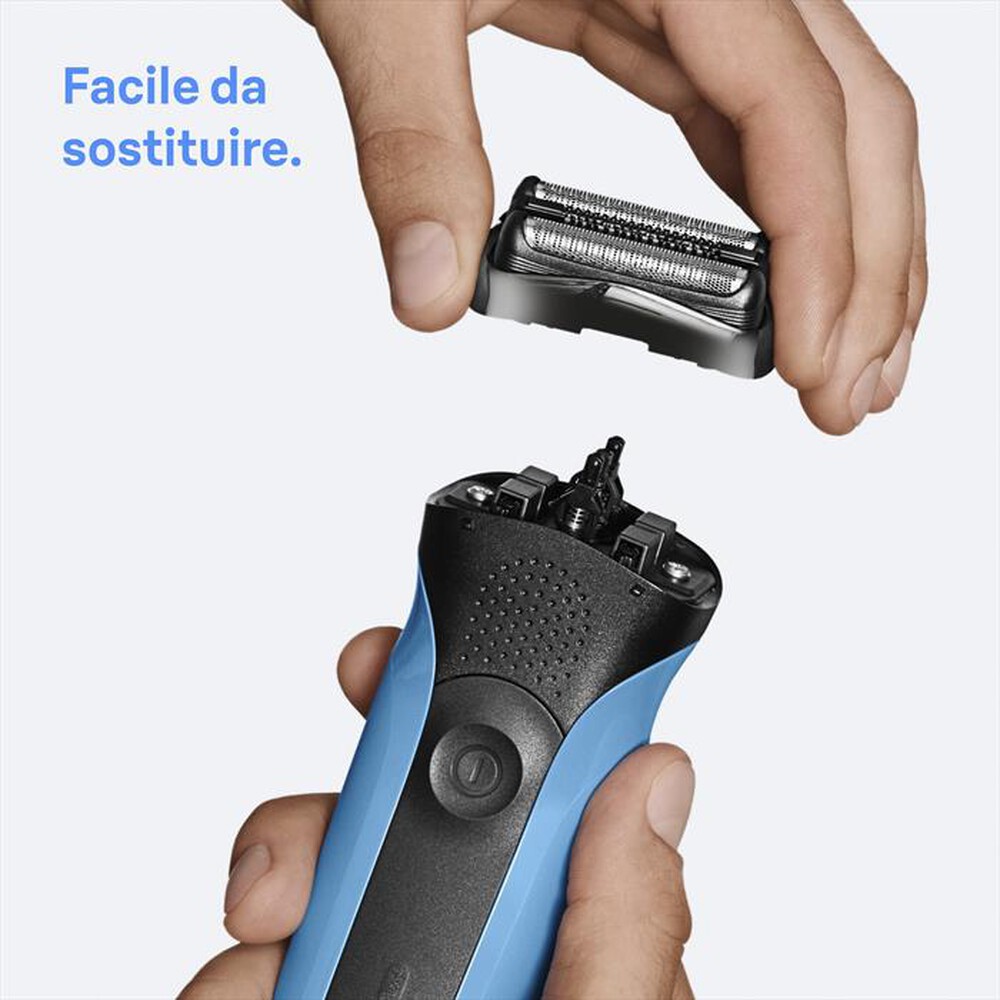 Immagine del prodotto BRAUN - Series 3+ Testina di Ricambio Per Rasoio Elettrico-NERO