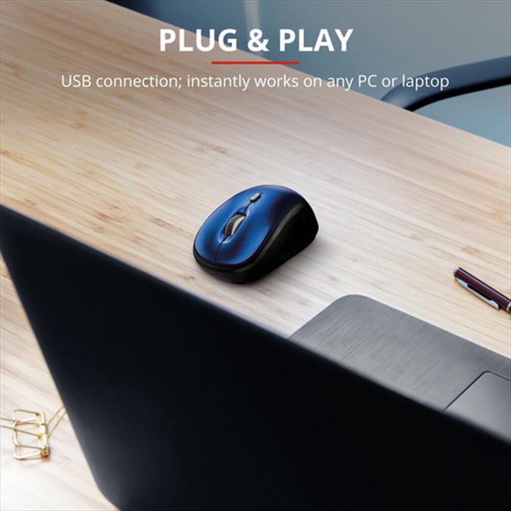 Immagine del prodotto TRUST - Mouse Wireless 19663-TRS-Blue