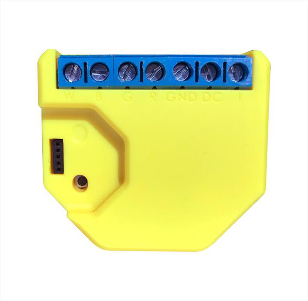 "SHELLY - Interruttore/Controller per Strisce LED RGBW 2-Giallo"