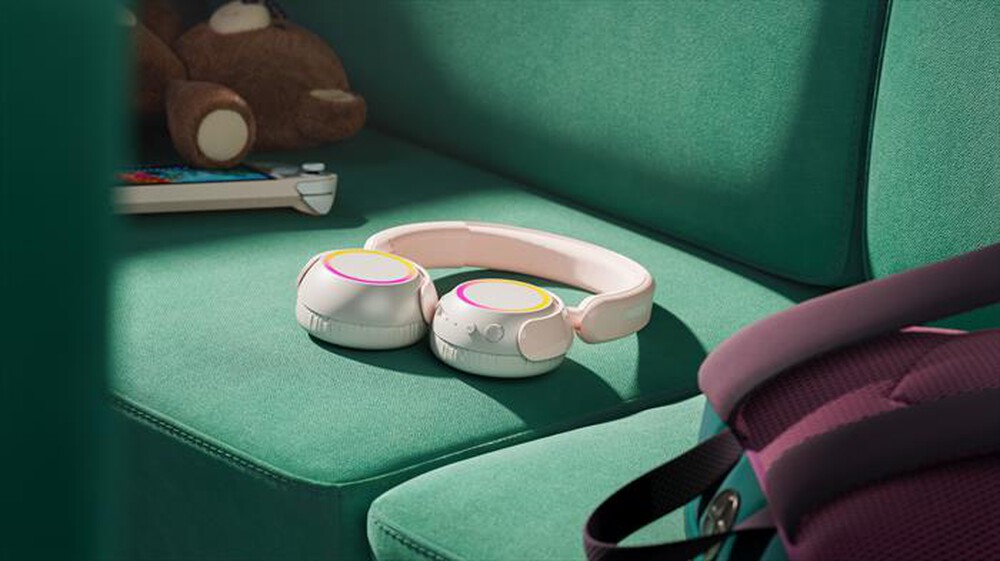 Immagine del prodotto PHILIPS - Cuffie wireless on-ear per bambini TAK4200PK/00-Pink