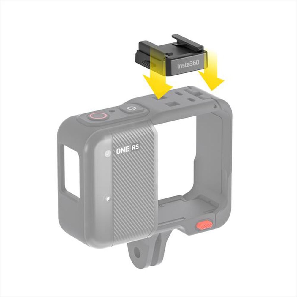 "INSTA360 - STAFFA PER MONTAGGIO ACCESSORI-Black"