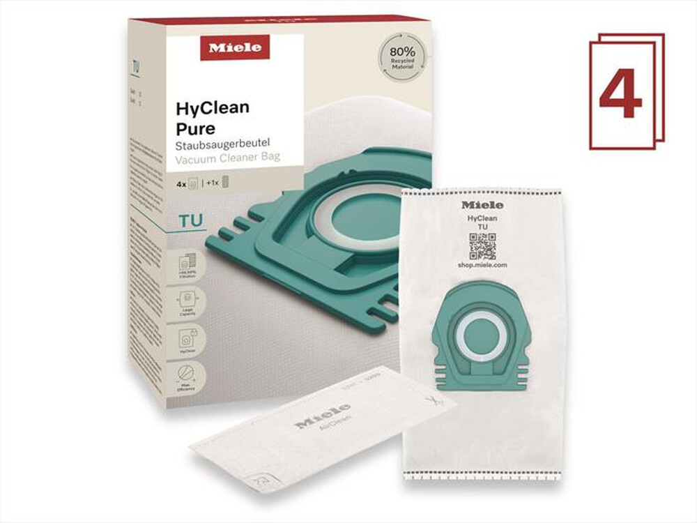 Immagine del prodotto MIELE - Dust bag HYCLEAN PURE TU-Bianco
