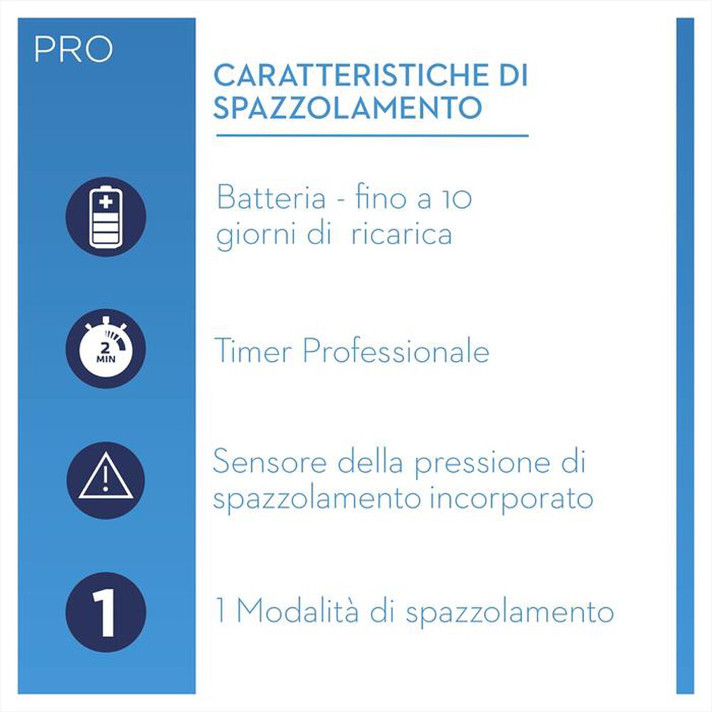 "ORAL-B - Pro 3D White-Bianco/Celeste"