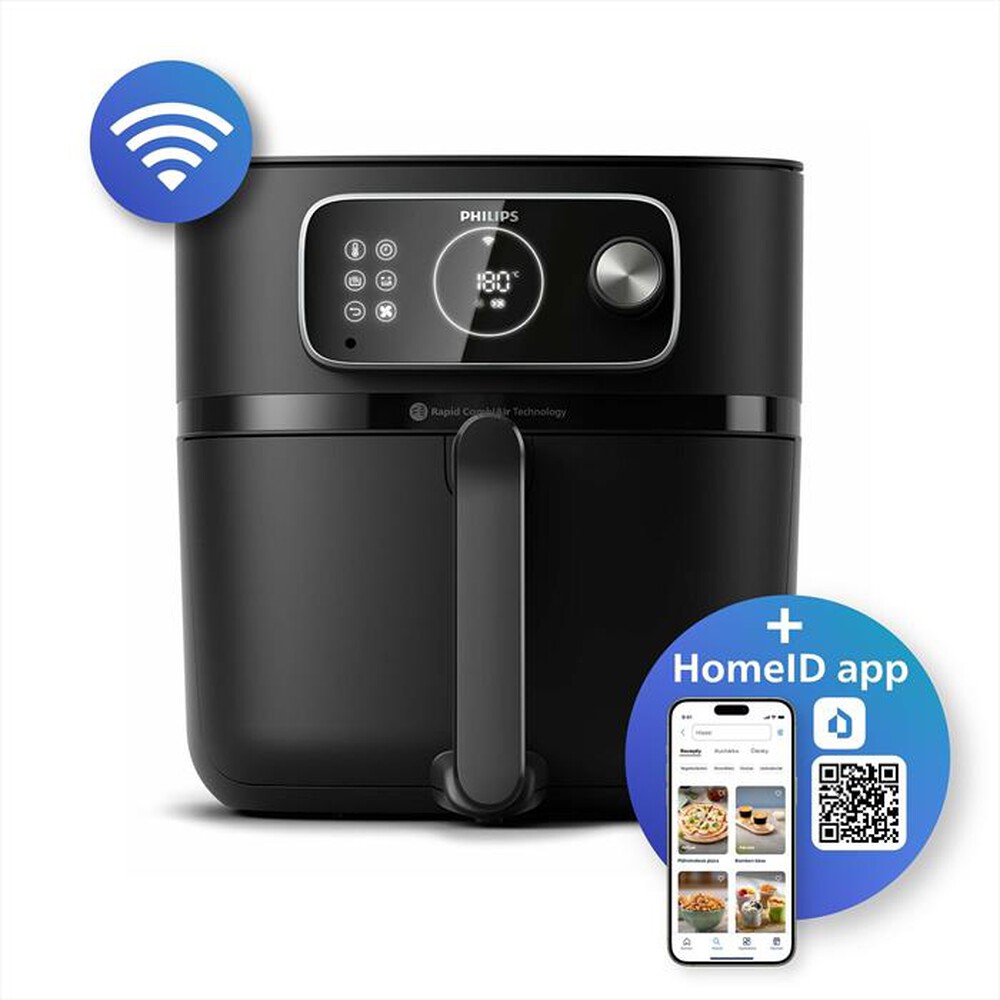 Immagine del prodotto PHILIPS - FRIGGITRICE AIRFRYER SERIE 7000 DA 8.3L HD9876/90-nero