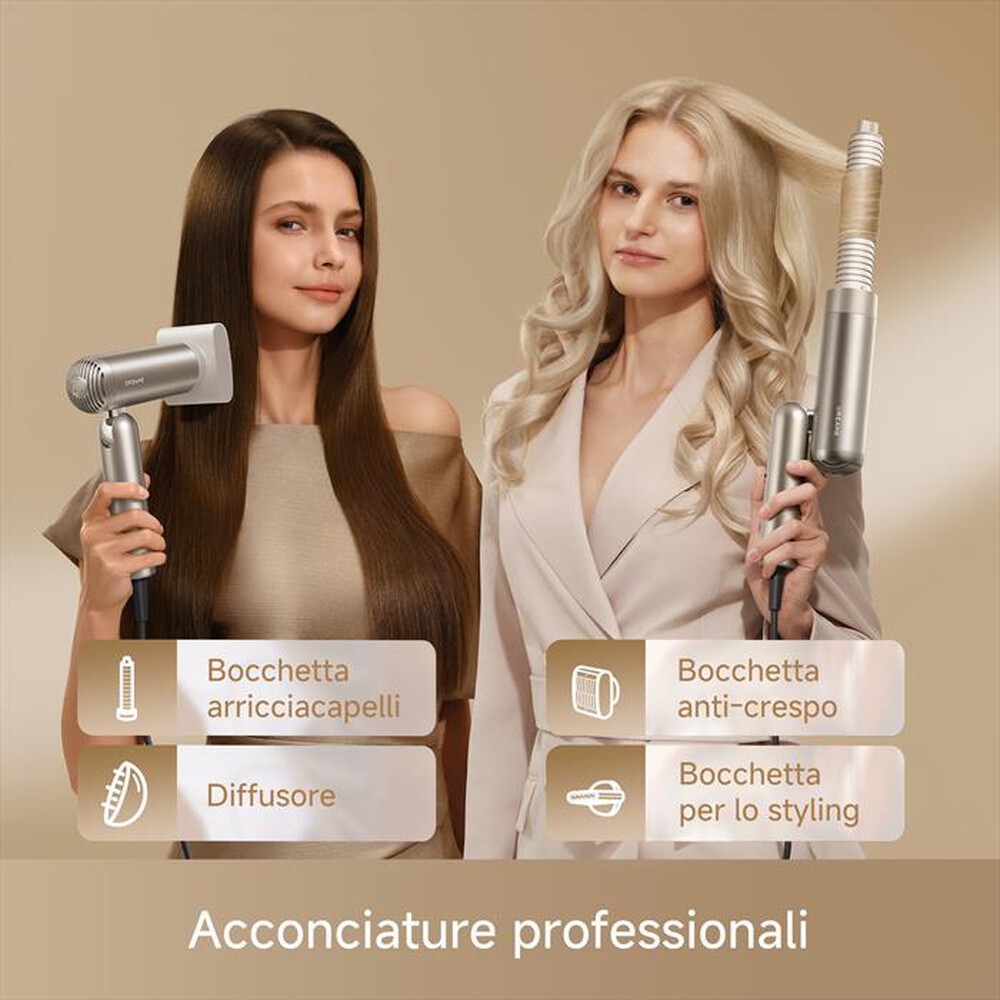 Immagine del prodotto DREAME - Asciugacapelli POCKET PRO 2 HAIR DRYER-Gold