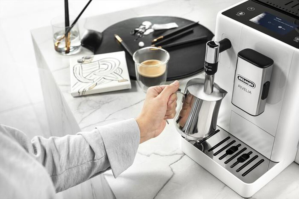 Immagine del prodotto DE LONGHI - Macchina da caff&egrave; automatica EXAM440.35.W-Bianco (arctic white)