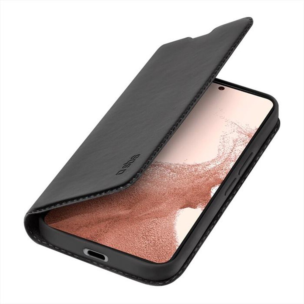 "SBS - Cover Wallet Lite TEBKLITESAS23PK per Samsung S23+-Nero"