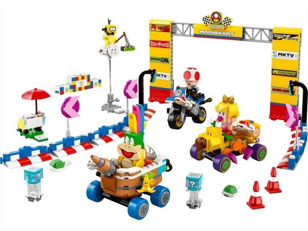 "LEGO - SUPER MARIO Mario Kart: Pack Baby Peach - 72036-Multicolore"