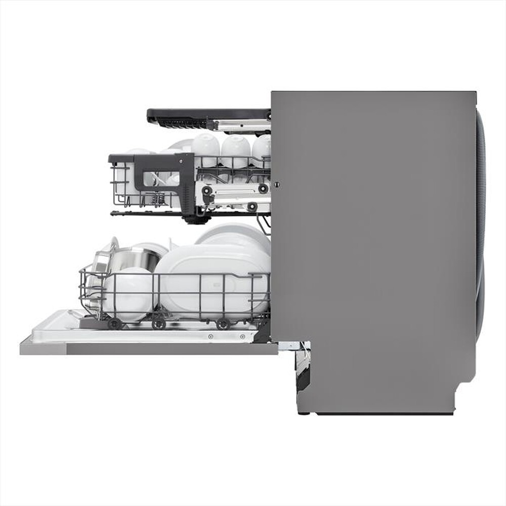 "LG - Lavastoviglie QUADWASH DB243TX Classe D 14 cop-Noble Steel"