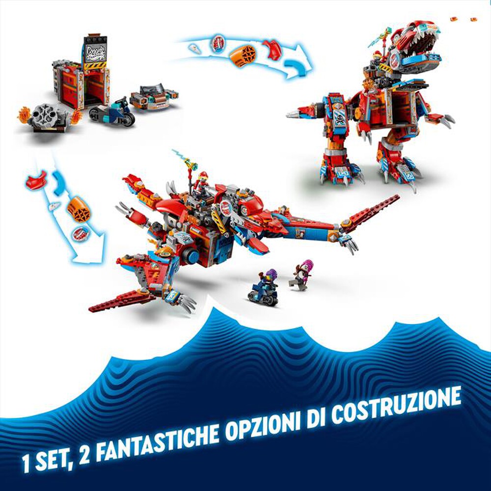 Immagine del prodotto LEGO - DREAMZzz Dinosauro robot C-Rex di Cooper 71484