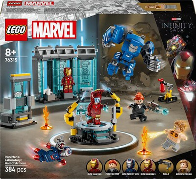 LEGO - MARVEL Laboratorio Iron Man: Sala Armature 76315