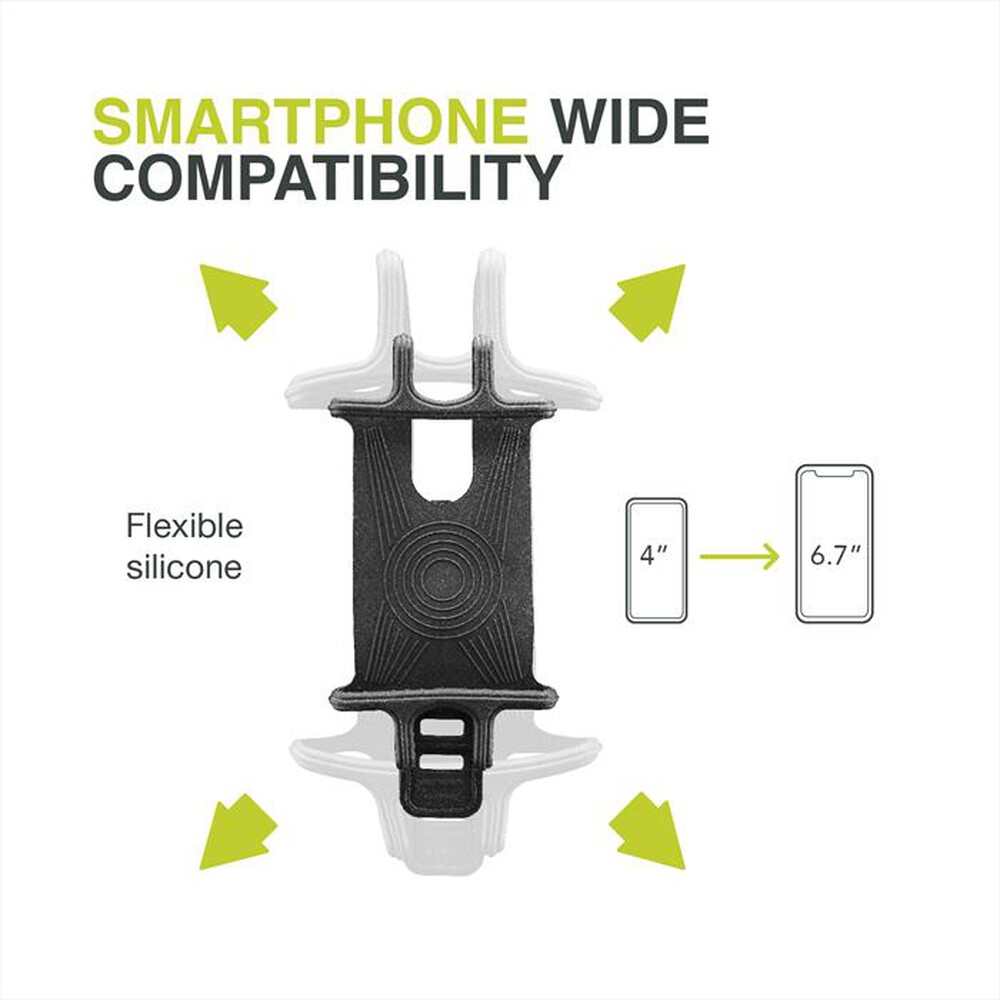 Immagine del prodotto CELLULARLINE - Supporto per Manubrio da Bici NEWMHOLDERPBK