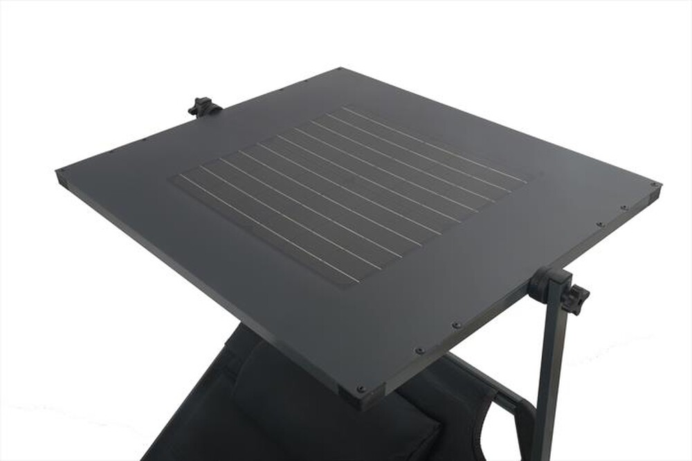 "TECHNAXX - LETTINO CON PANNELLO SOLARE E PORTE USB TX-275-Nero"
