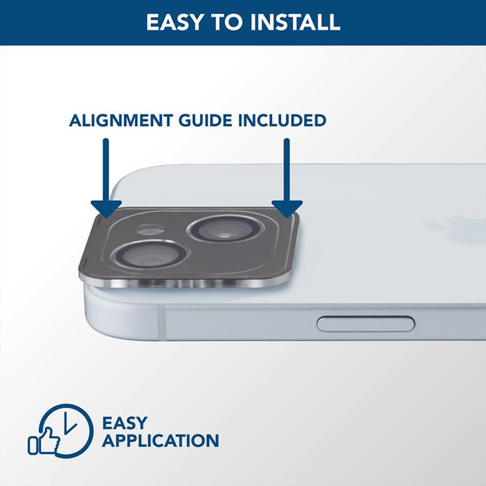Immagine del prodotto CELLULARLINE - CAMERA LENS RING - IPHONE 15 / 15 PLUS-Transparent