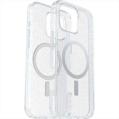 OTTERBOX - SYMMETRY CLEAR MAGSAFE CUSTODIA IPHONE 16 PRO MAX-trasparente/glitter