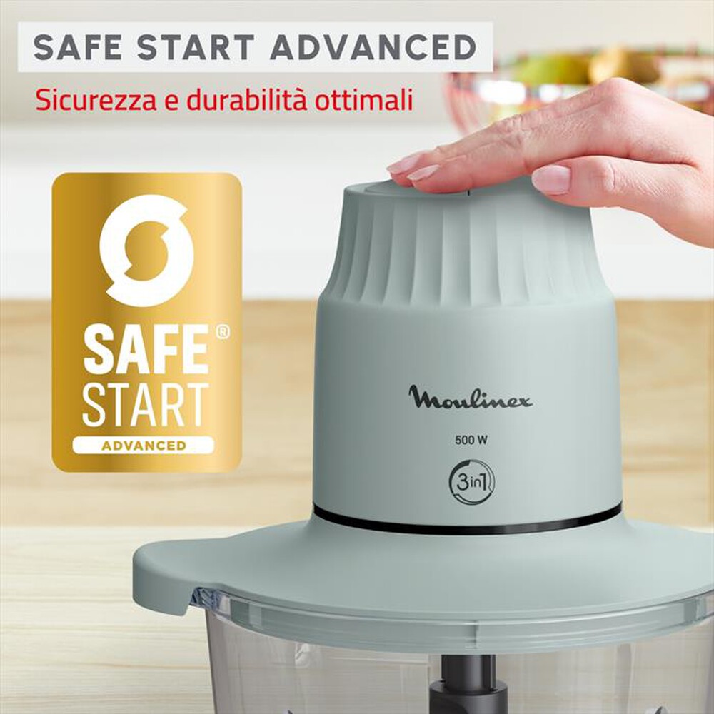 Immagine del prodotto MOULINEX - CHOPPEO TRITATUTTO CON RECIPIENTE IN VETRO, CAPACI-nd
