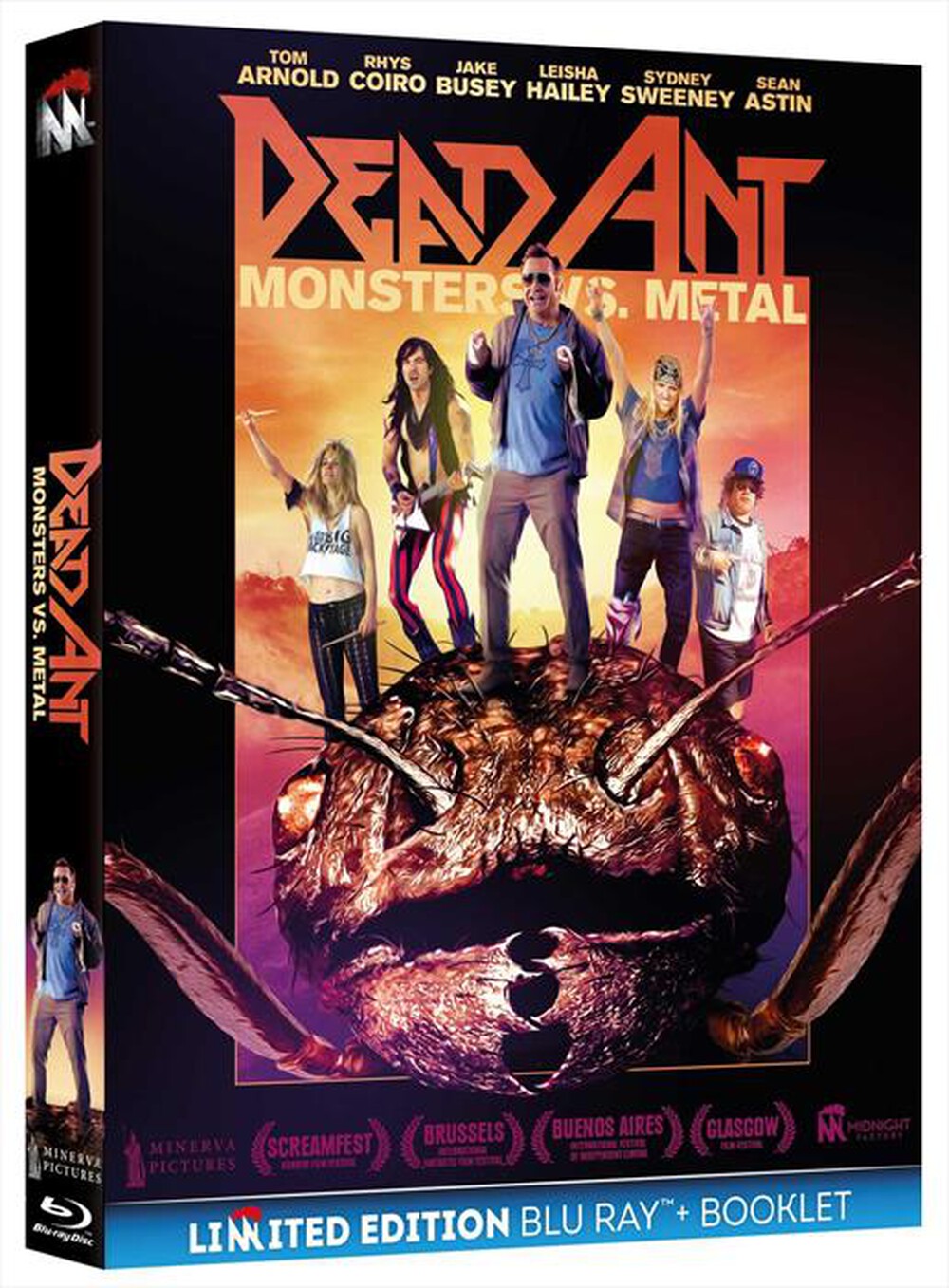 "Midnight Factory - Dead Ant - Monsters Vs. Metal (Blu-Ray+Booklet)"