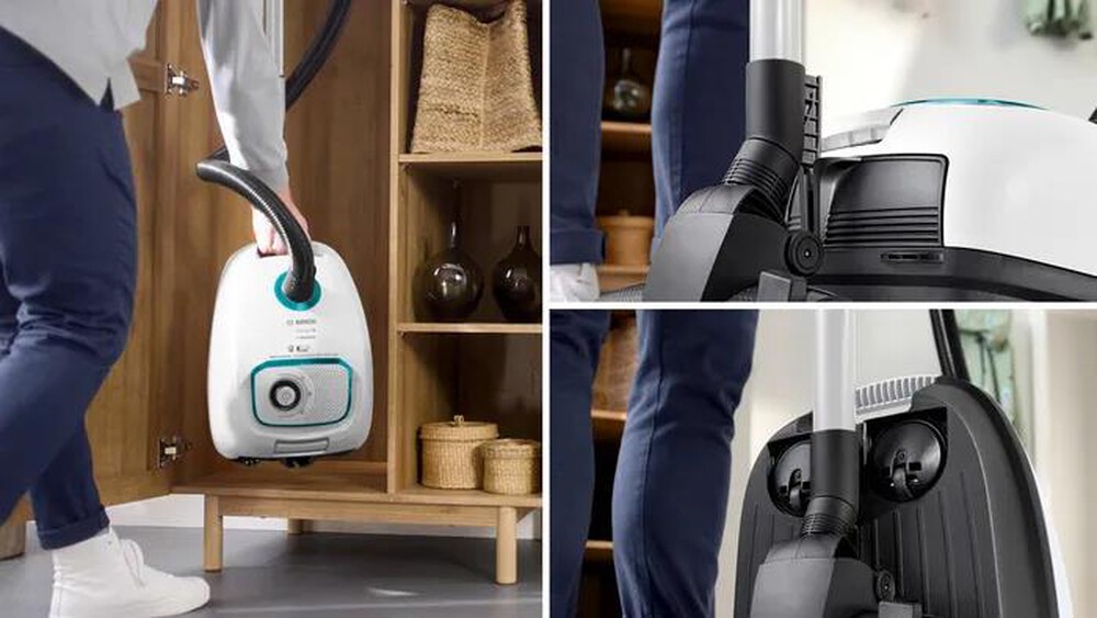 "BOSCH - SERIE 4 ASPIRAPOLVERE CON SACCO PROHYGIENIC-Black,White"