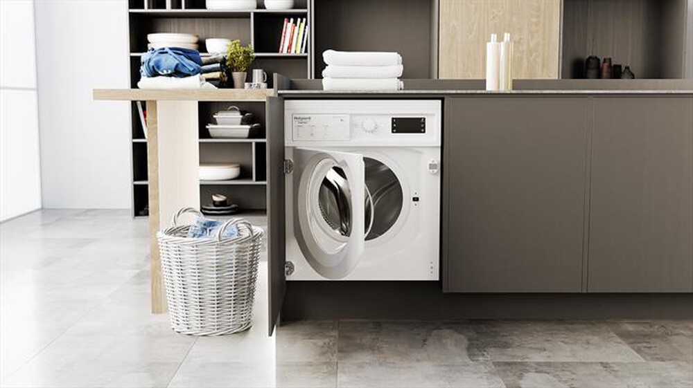"HOTPOINT ARISTON - Lavatrice incasso BI WMHG 81284 EU 8 Kg Classe C"