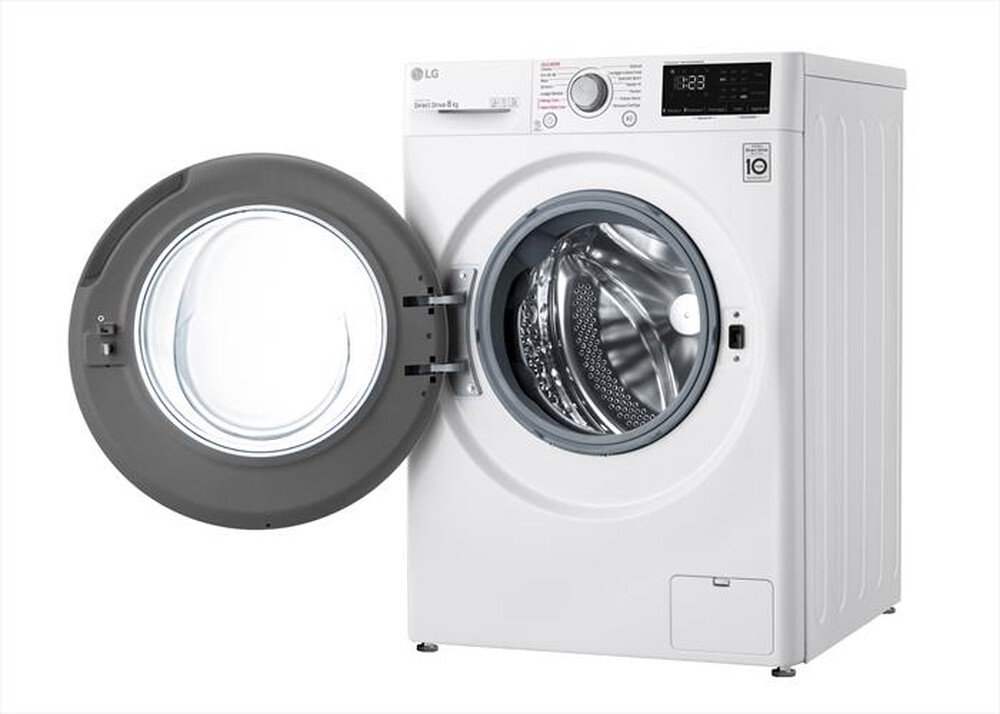 "LG - Lavatrice F2WV3S7S4E 7 Kg Classe D-White"