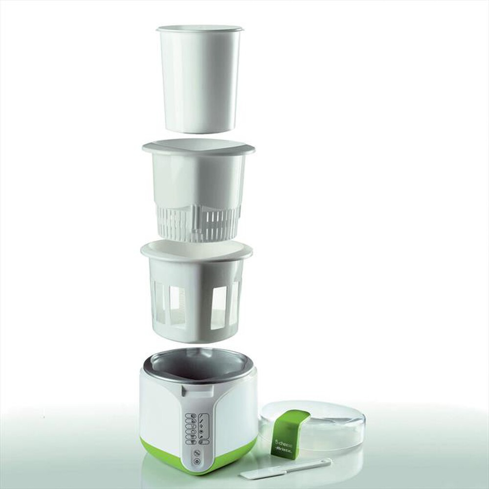 "ARIETE - Macchina per yogurt e formaggi 615-Verde, Bianco"