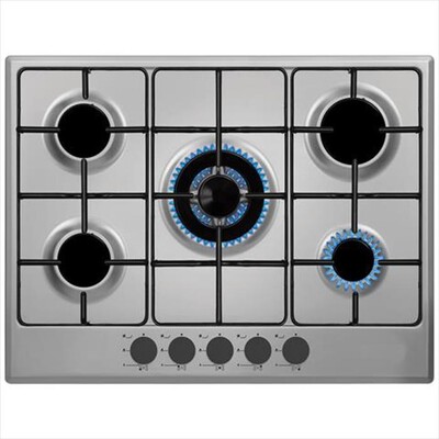 SCHAUB LORENZ - Piano cottura a gas SSPC705XF 61 cm-Inox