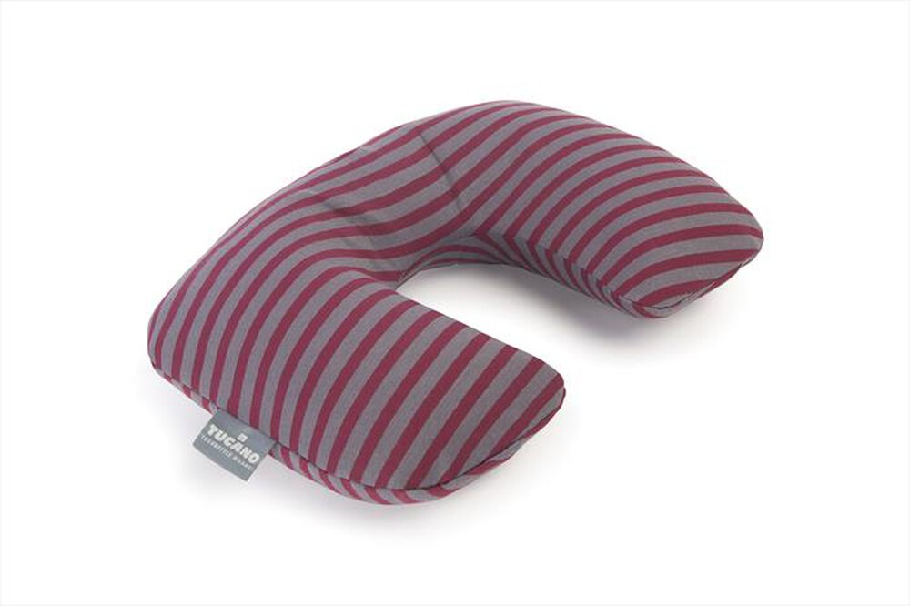 "TUCANO - Accessori - Cuscino da viaggio gonfiabile-Rosso"