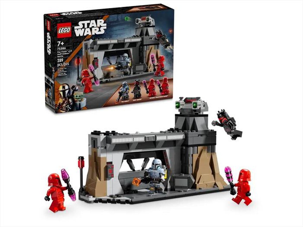 "LEGO - Battaglia tra Paz Vizsla e Moff Gideon - 75386-Multicolore"
