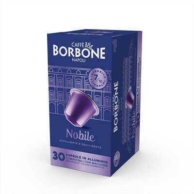 CAFFE BORBONE - NESPRESSO ALLUMINIO NOBILE 30 PZ