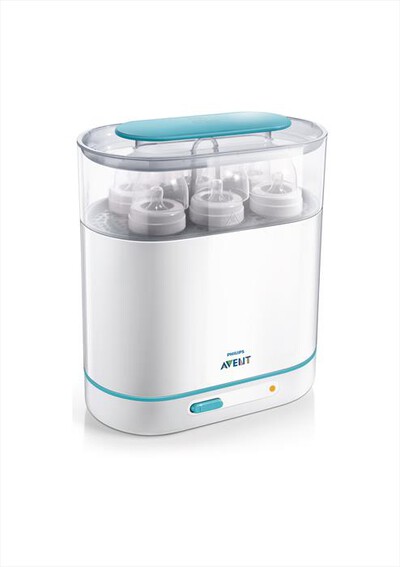 PHILIPS - SCF 284 Sterilizzatore Elettrico 3 in 1-bianco/blu
