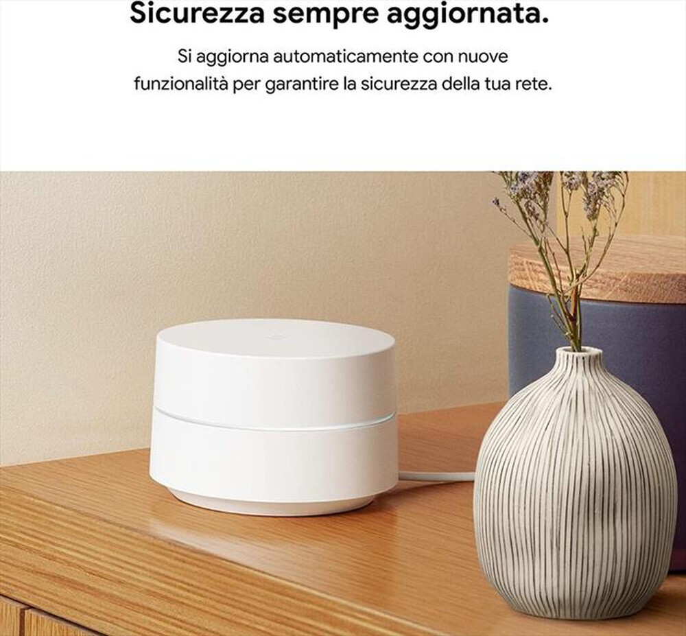 "GOOGLE - GOOGLE WIFI (CONFEZIONE DA 3)-White"