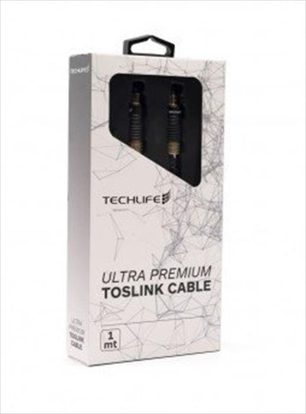"TECHLIFE - TLVT0008 CAVO OTTICO 1,0M-Nero"
