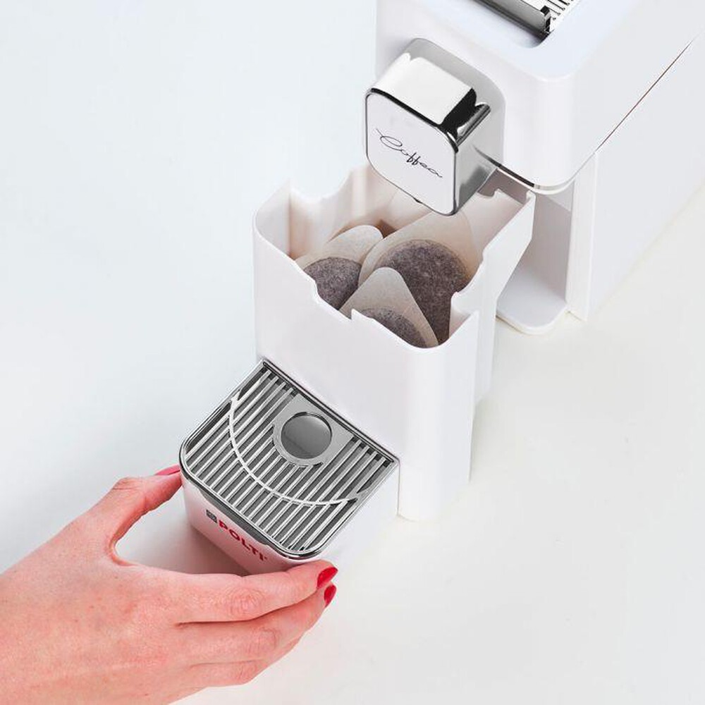 Immagine del prodotto POLTI - Macchina da caff&eacute; cialde ESE COFFEA S15W+54 cialde-Bianco